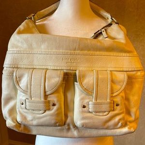 Kate Spade Winter White (cream) Leather Hobo 🤍